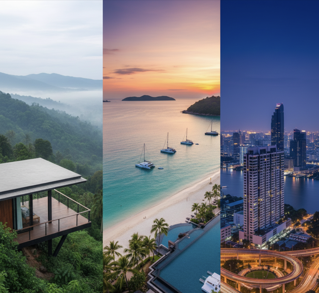 Chiang Mai, Phuket and Bangkok. What is the best destination for a company retreat in Thailand?