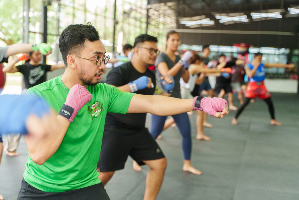 muay thai team building activity