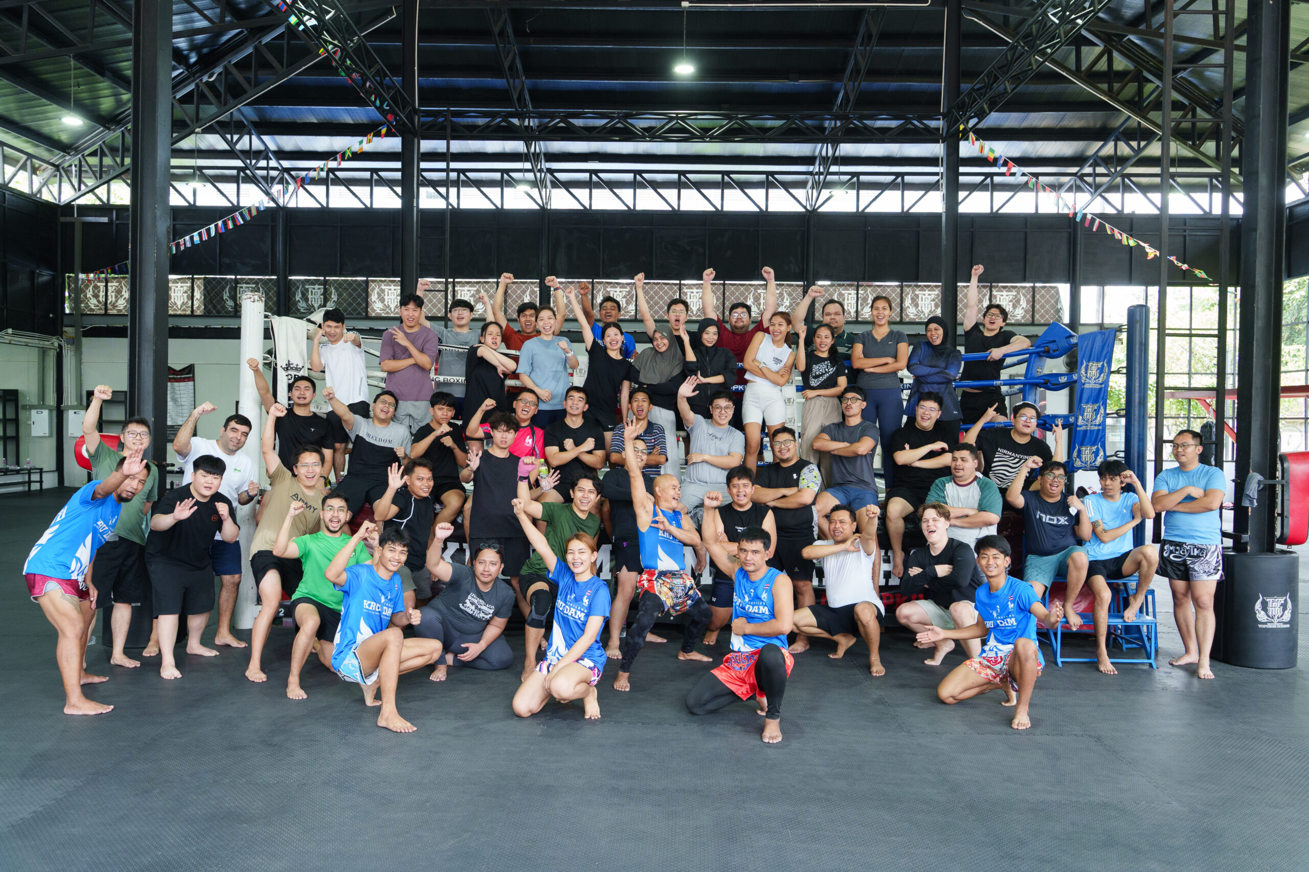 Muay Thai team-building in Chiang Mai