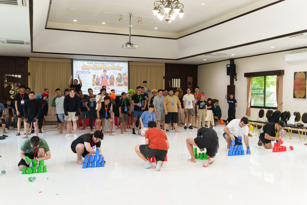 A Team building activity in chiang mai